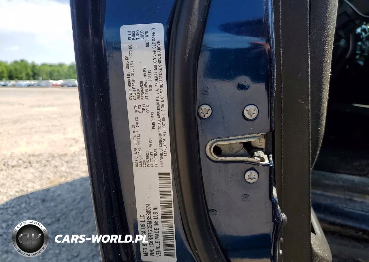 2021 Ram 1500 Classic Slt VIN:1C6RR7GG5MS538574 - 12
