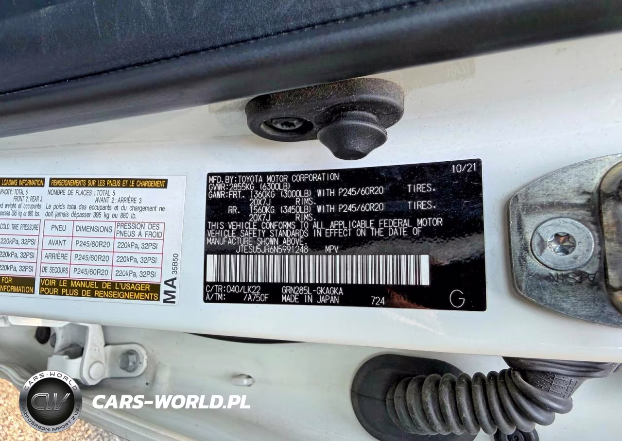 2022 Toyota 4Runner Trd Sport VIN:JTESU5JR6N5991248 - 10