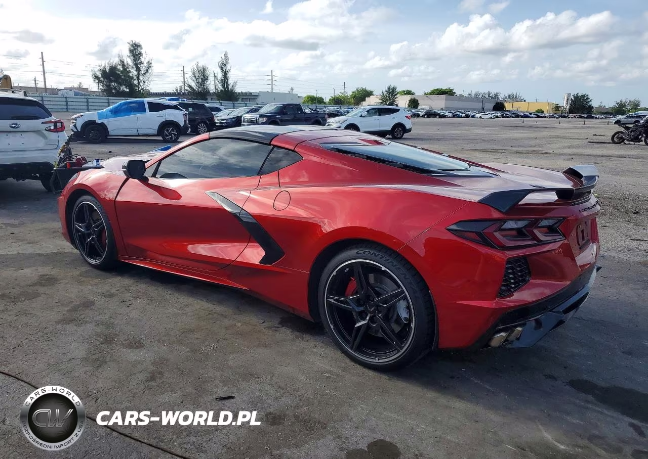 2021 Chevrolet Corvette Stingray 2Lt VIN:1G1YB2D47M5116383 - 2