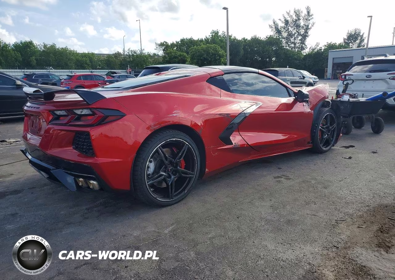 2021 Chevrolet Corvette Stingray 2Lt VIN:1G1YB2D47M5116383 - 3