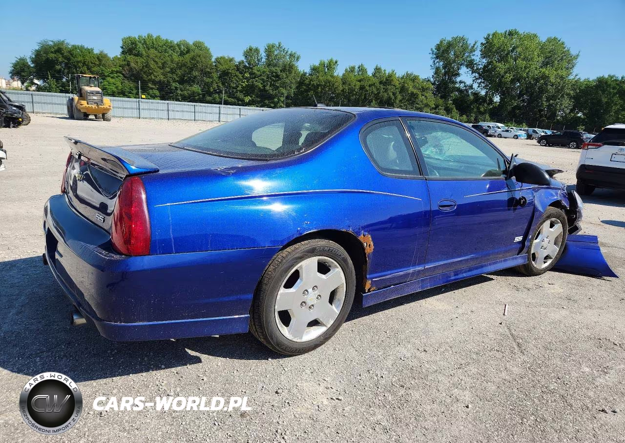 2007 Chevrolet Monte Carlo Ss VIN:2G1WL16C479356047 - 3