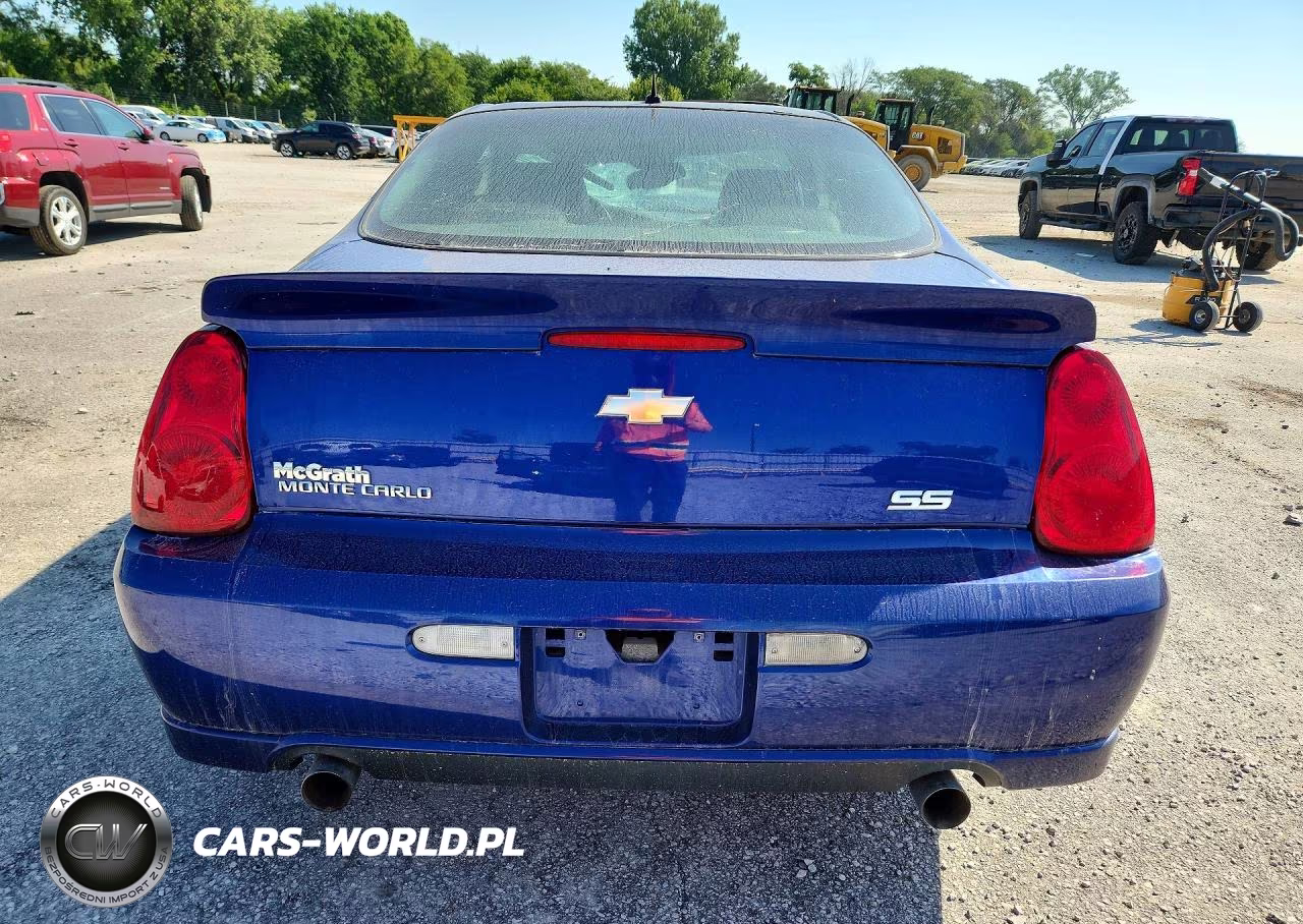 2007 Chevrolet Monte Carlo Ss VIN:2G1WL16C479356047 - 6