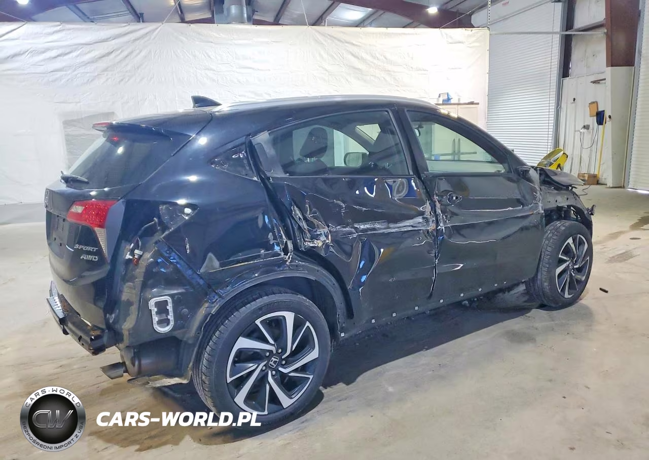 2019 Honda Hr-V Sport VIN:3CZRU6H1XKG726792 - 3
