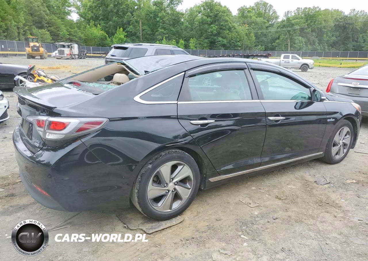 2017 Hyundai Sonata Hybrid Limited VIN:KMHE34L3XHA067748 - 3