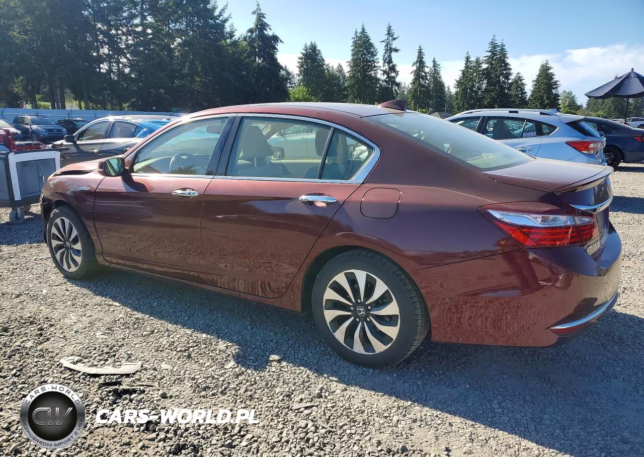 2017 Honda Accord Hybrid Exl VIN:JHMCR6F55HC007625 - 2