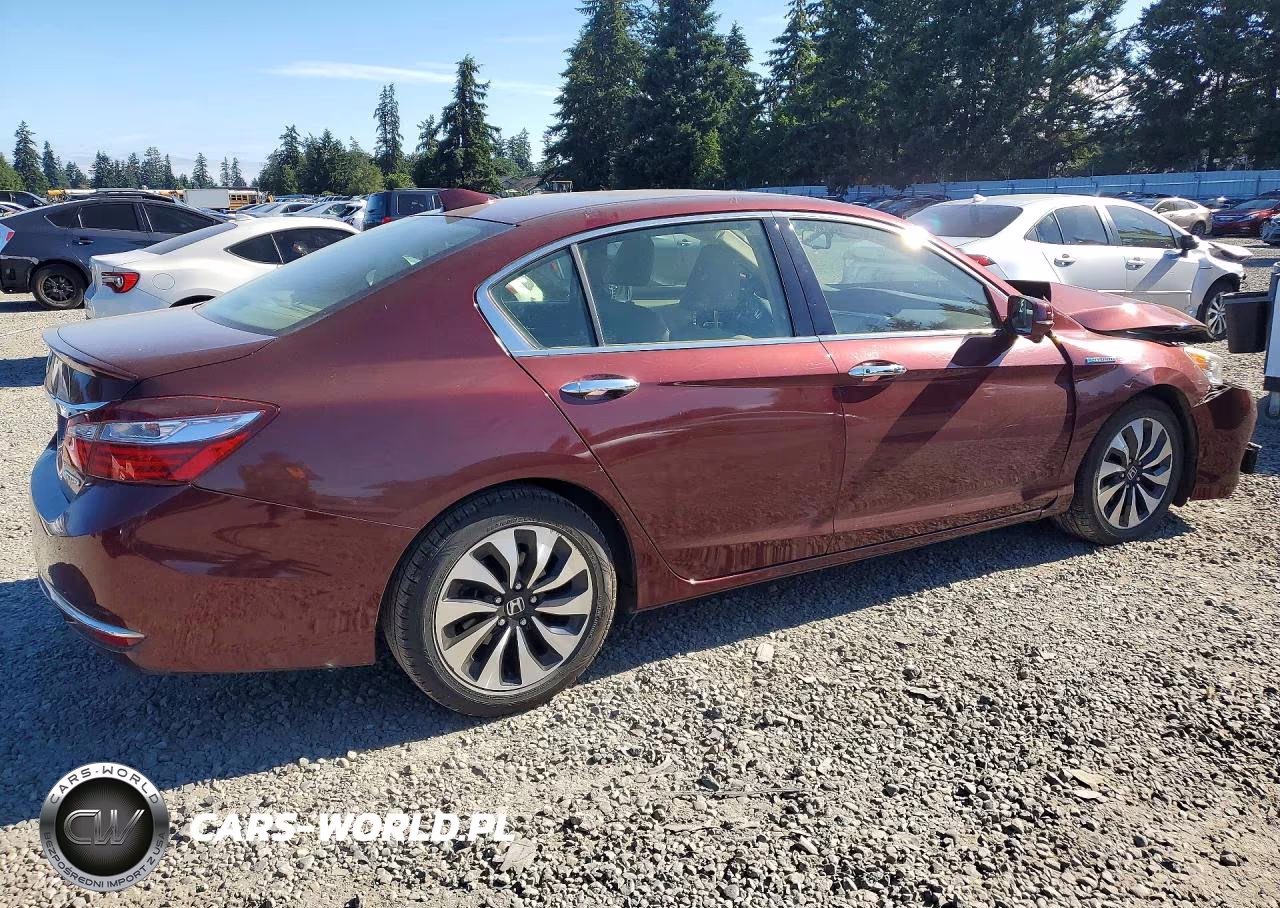 2017 Honda Accord Hybrid Exl VIN:JHMCR6F55HC007625 - 3