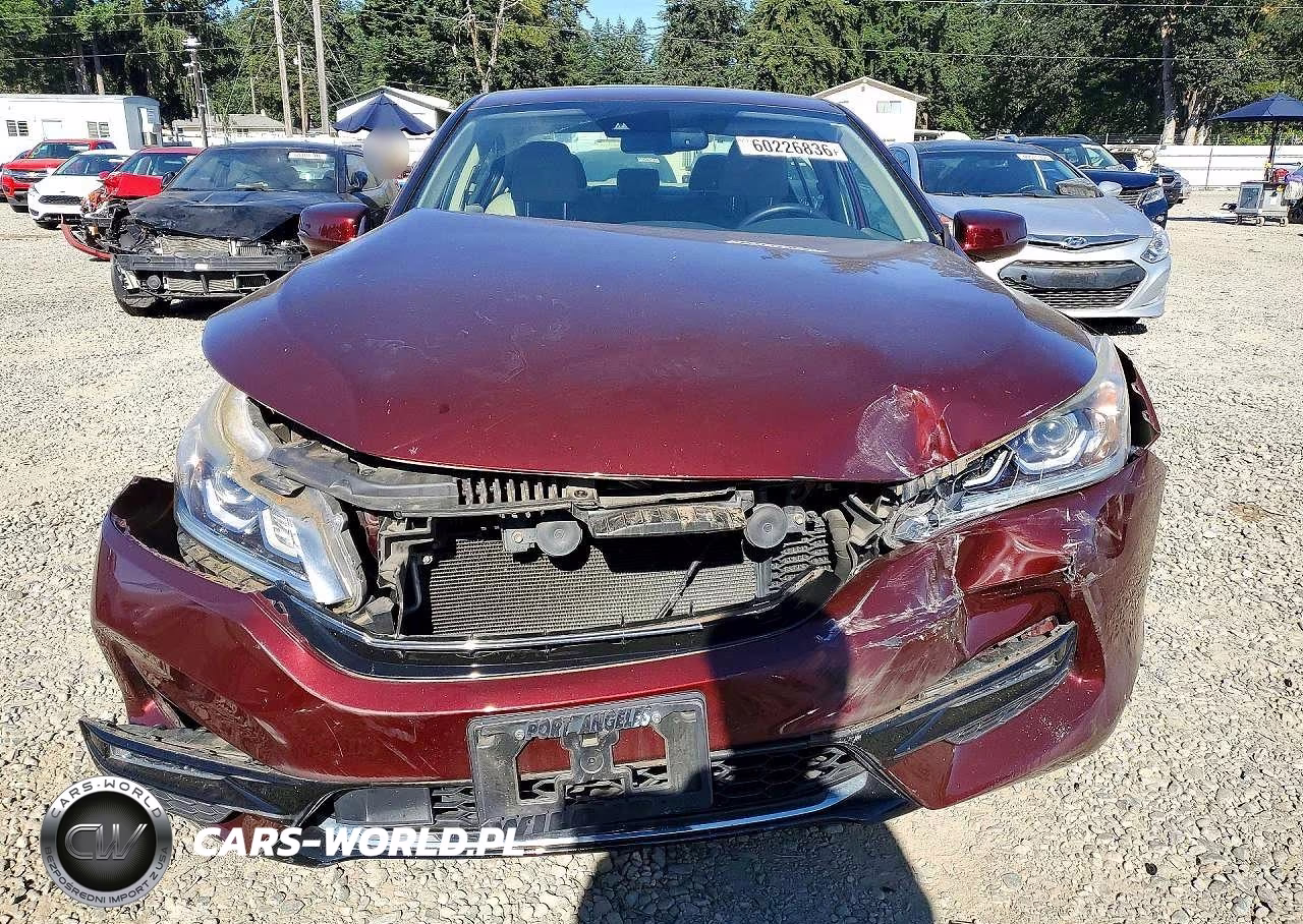 2017 Honda Accord Hybrid Exl VIN:JHMCR6F55HC007625 - 5