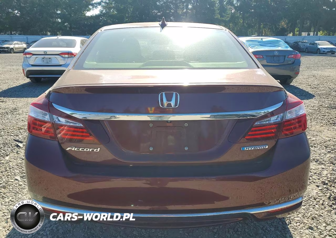 2017 Honda Accord Hybrid Exl VIN:JHMCR6F55HC007625 - 6