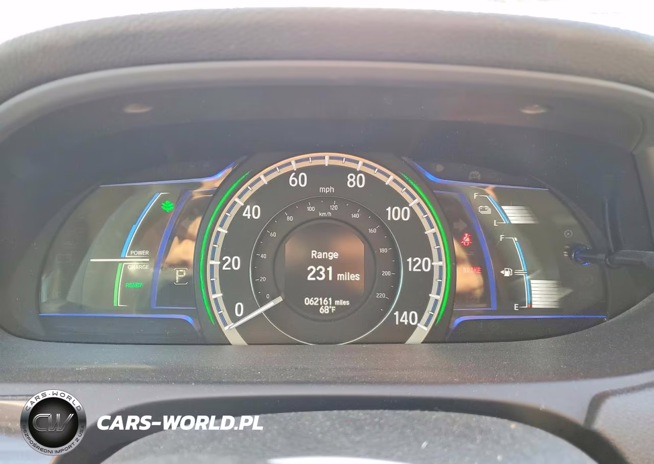 2017 Honda Accord Hybrid Exl VIN:JHMCR6F55HC007625 - 9