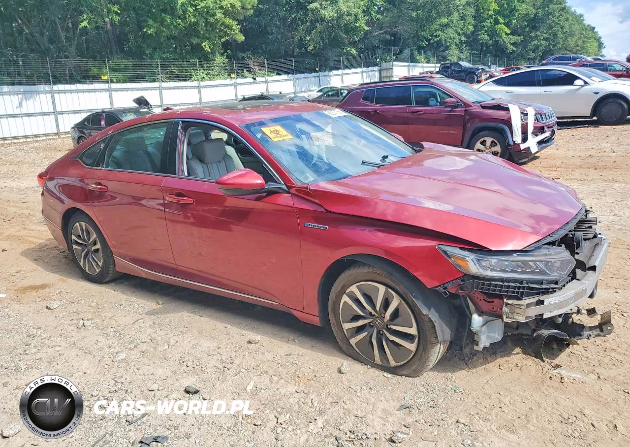 2018 Honda Accord Hybrid Exl VIN:1HGCV3F62JA011221 - 4