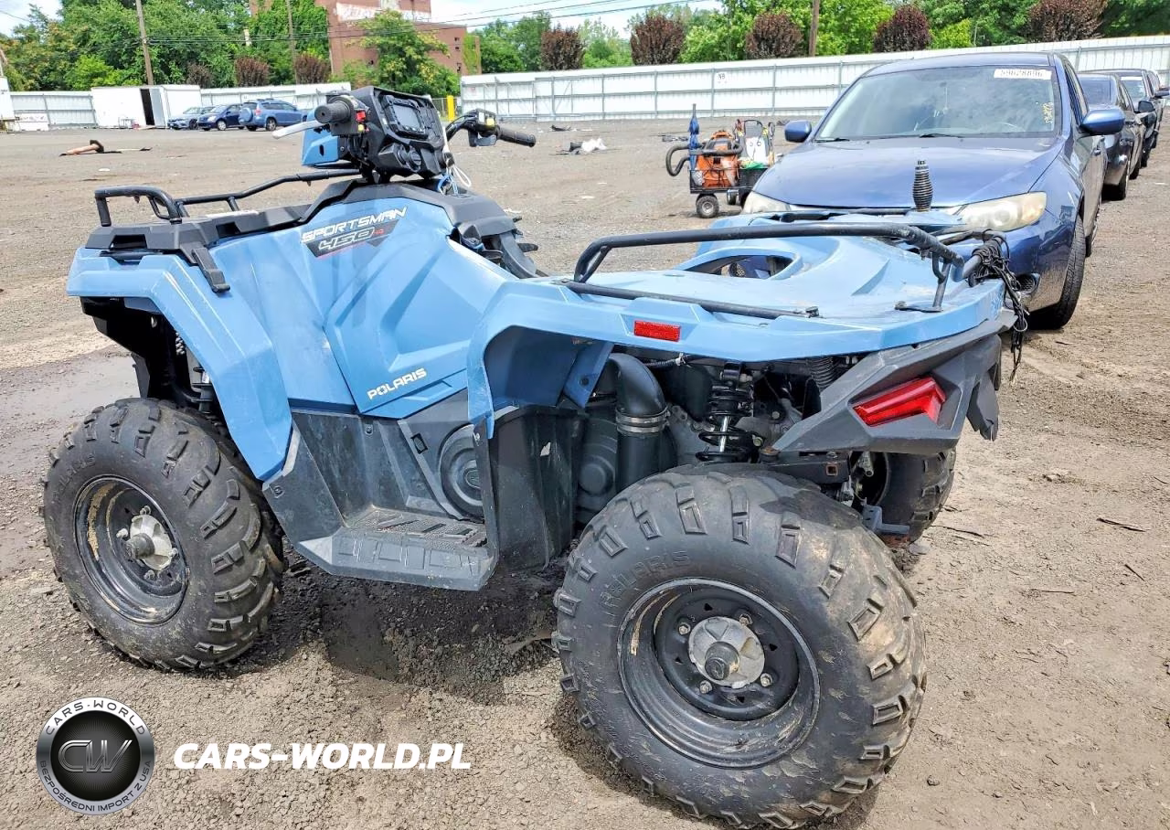 2022 Polaris Sporstman 450 Atv VIN:3NESEE50XNN483674 - 3