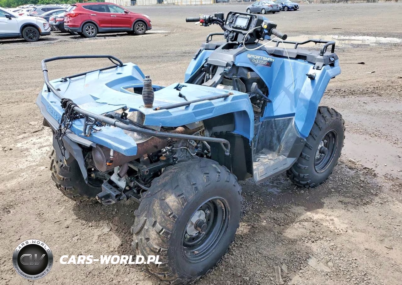 2022 Polaris Sporstman 450 Atv VIN:3NESEE50XNN483674 - 4