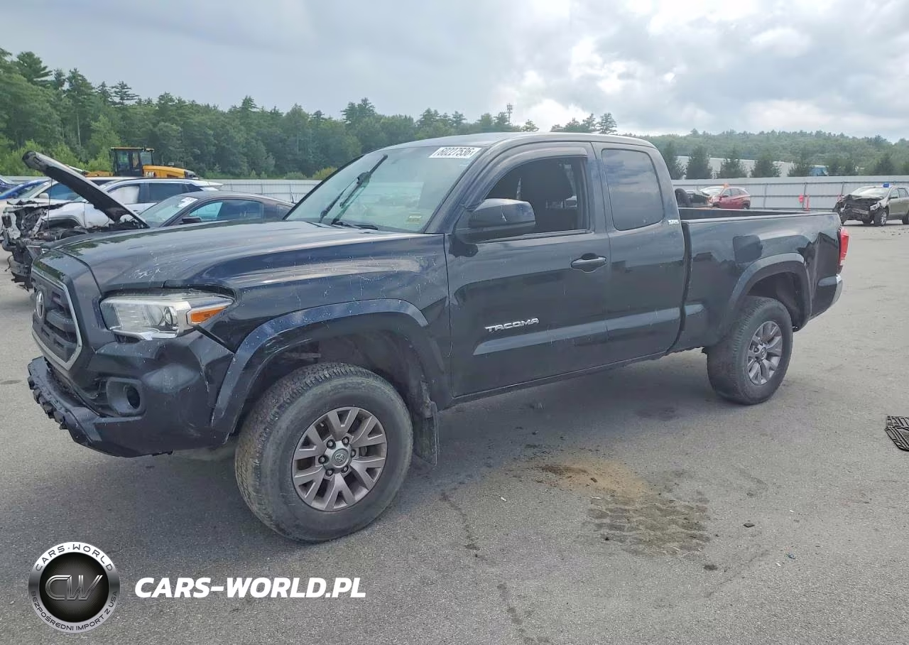 2017 Toyota Tacoma Access Cab VIN:5TFSZ5AN6HX093437 - 1