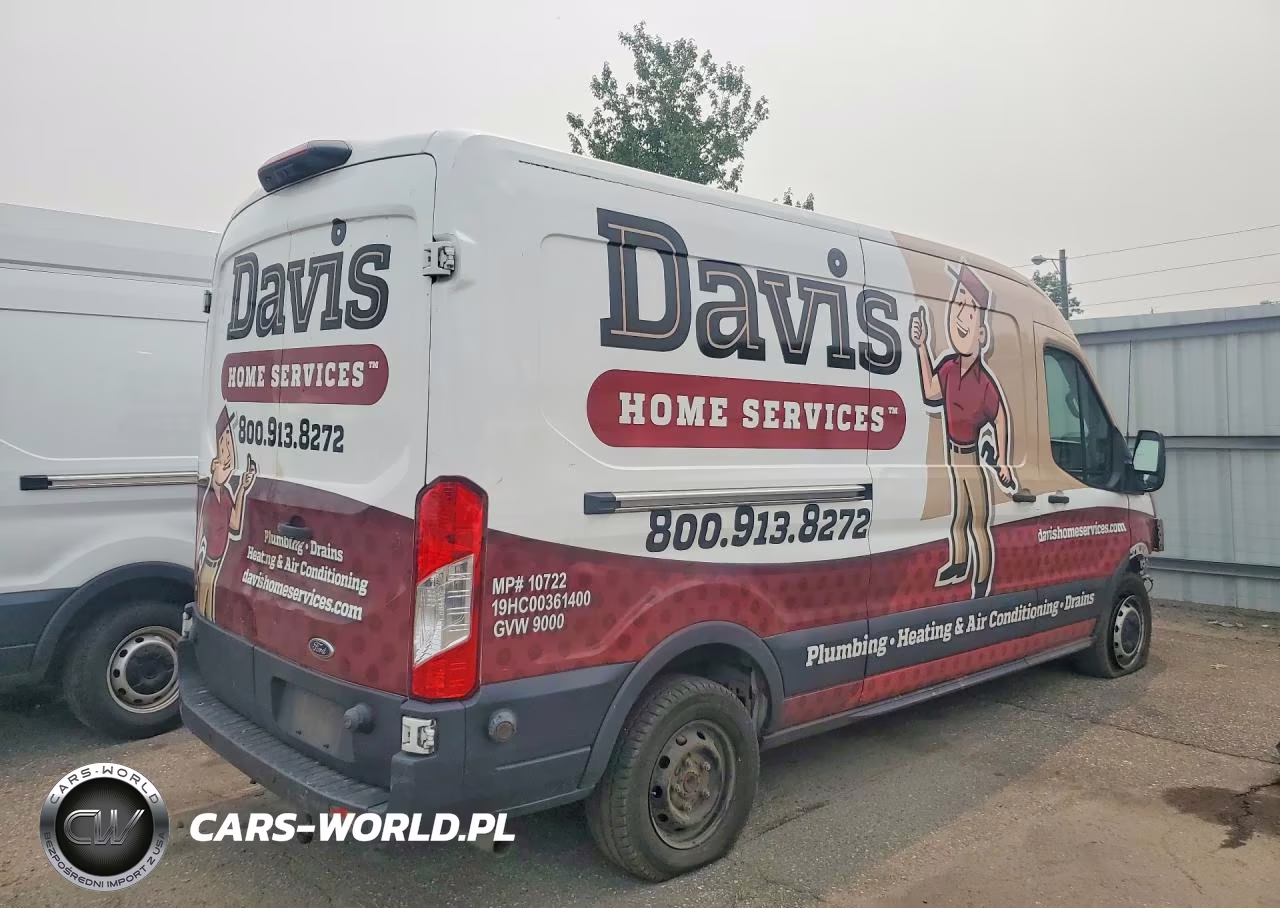 2020 Ford Transit T-250 VIN:1FTBR1C86LKA08635 - 3