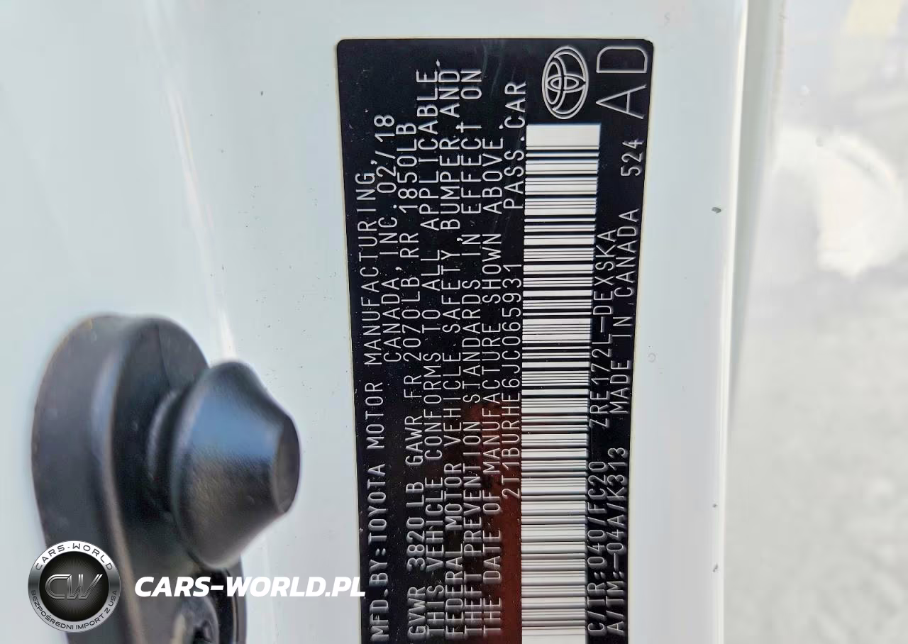 2018 Toyota Corolla Se VIN:2T1BURHE6JC065931 - 13