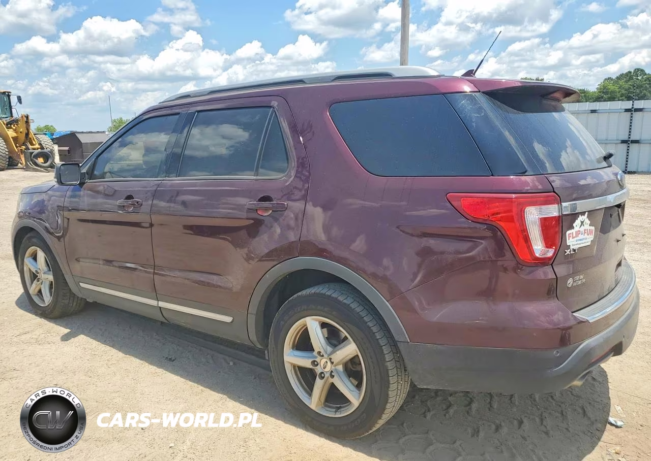 2018 Ford Explorer Xlt VIN:1FM5K7DH8JGC56853 - 2