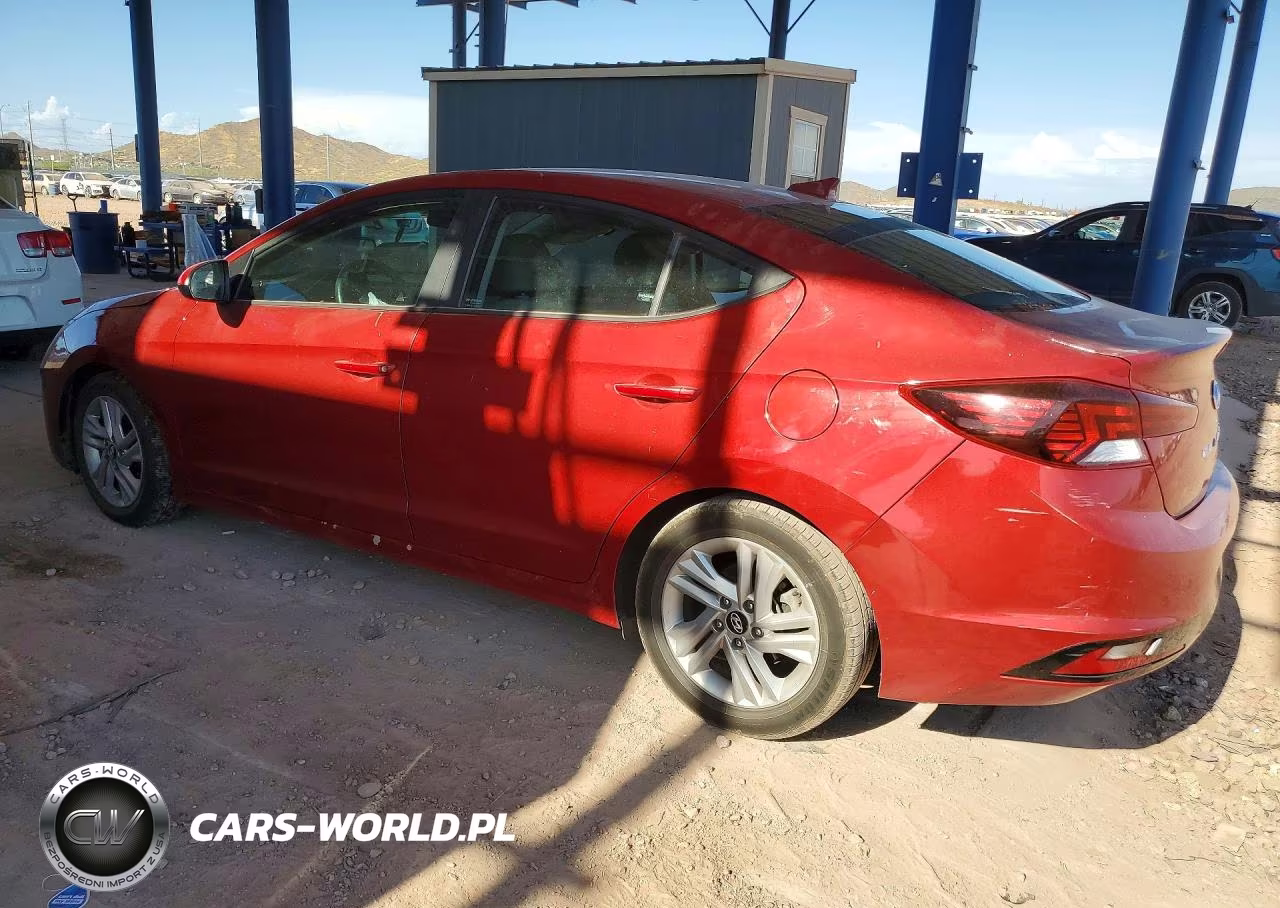 2019 Hyundai Elantra Sel VIN:KMHD84LF4KU737873 - 2
