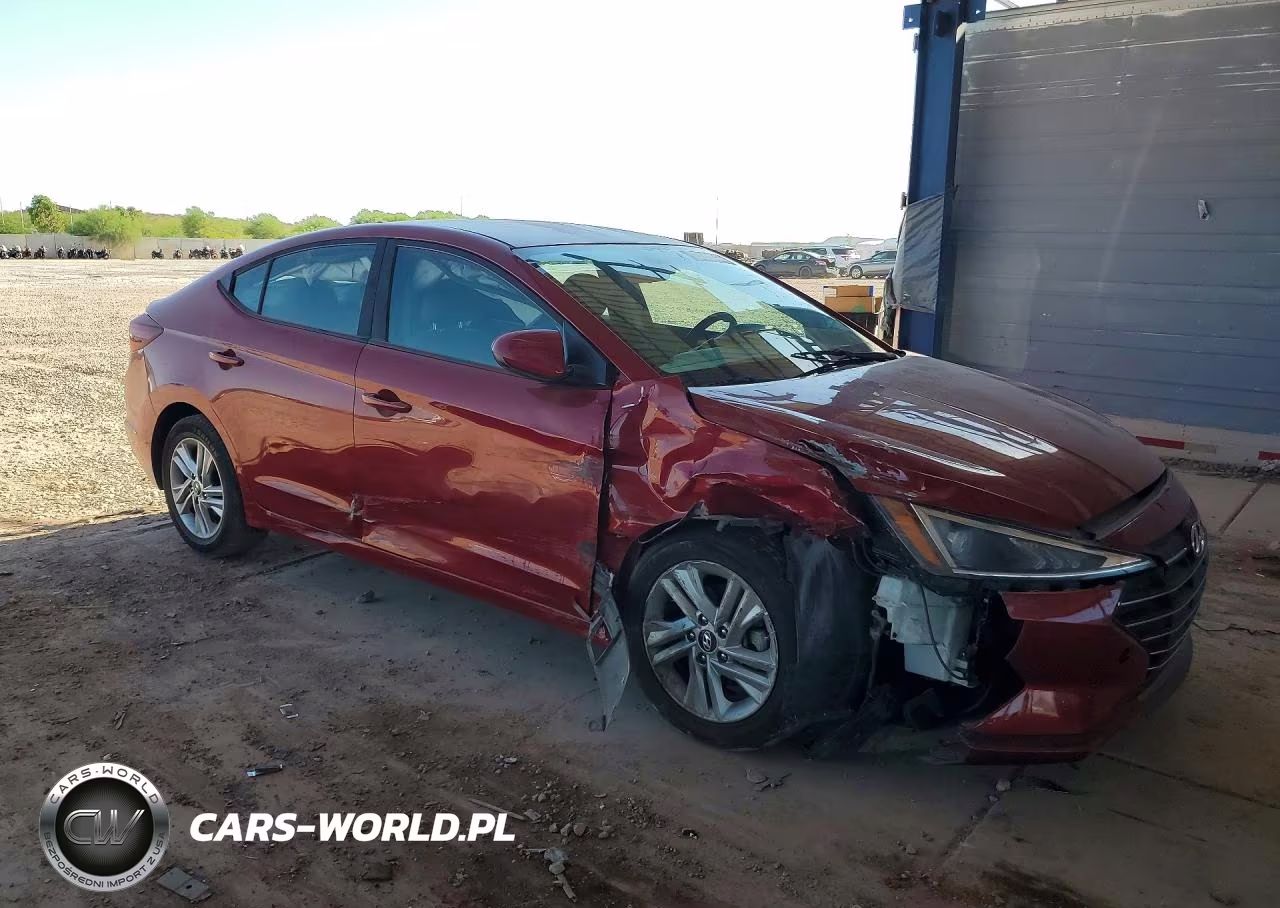 2019 Hyundai Elantra Sel VIN:KMHD84LF4KU737873 - 4
