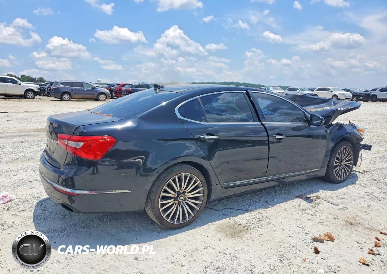 2014 Kia Cadenza Premium VIN:KNALN4D78E5130239 - 3