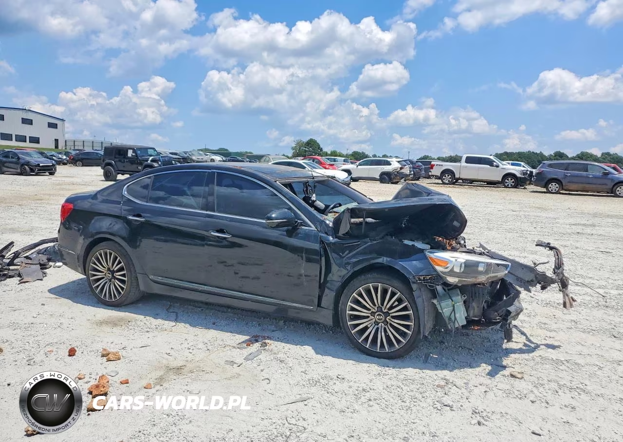 2014 Kia Cadenza Premium VIN:KNALN4D78E5130239 - 4