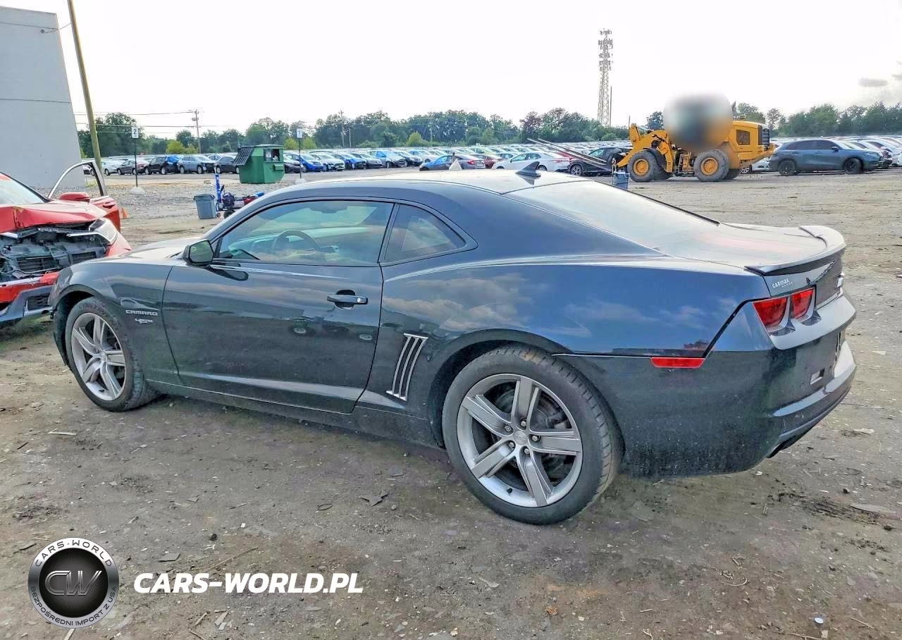 2012 Chevrolet Camaro Lt VIN:2G1FC1E36C9137666 - 2