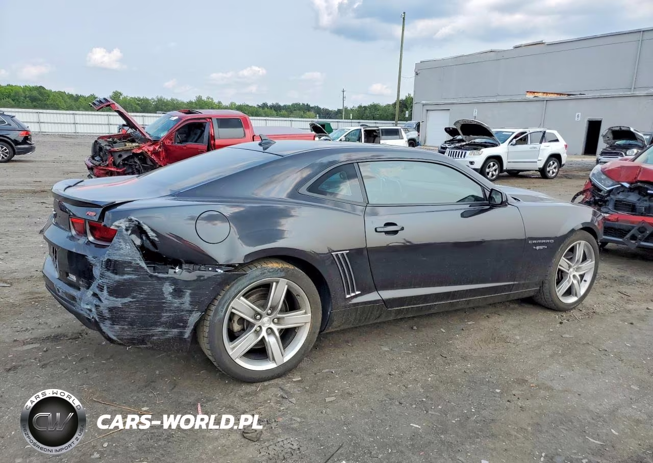 2012 Chevrolet Camaro Lt VIN:2G1FC1E36C9137666 - 3