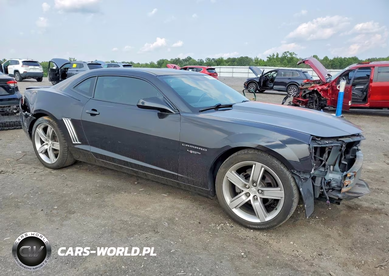 2012 Chevrolet Camaro Lt VIN:2G1FC1E36C9137666 - 4