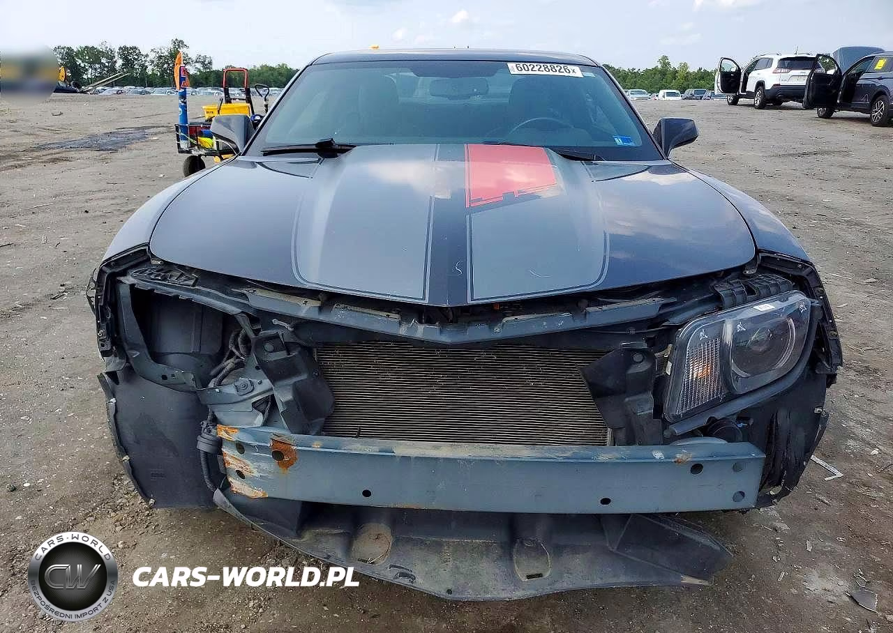 2012 Chevrolet Camaro Lt VIN:2G1FC1E36C9137666 - 5