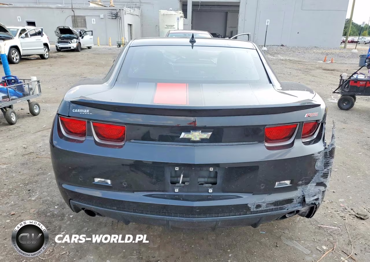 2012 Chevrolet Camaro Lt VIN:2G1FC1E36C9137666 - 6