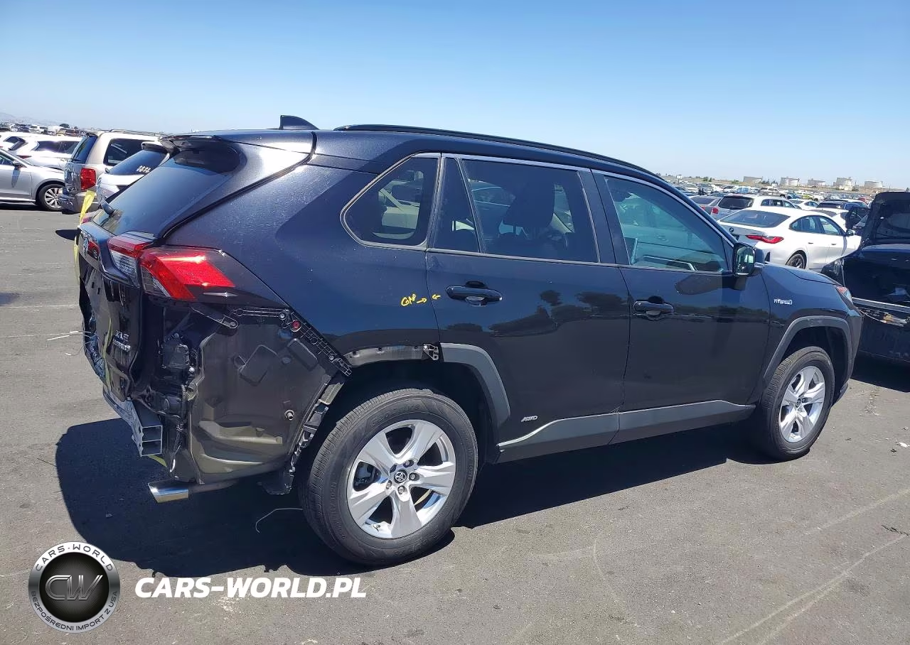 2019 Toyota Rav4 Hybrid Xle VIN:2T3RWRFV6KW016943 - 3