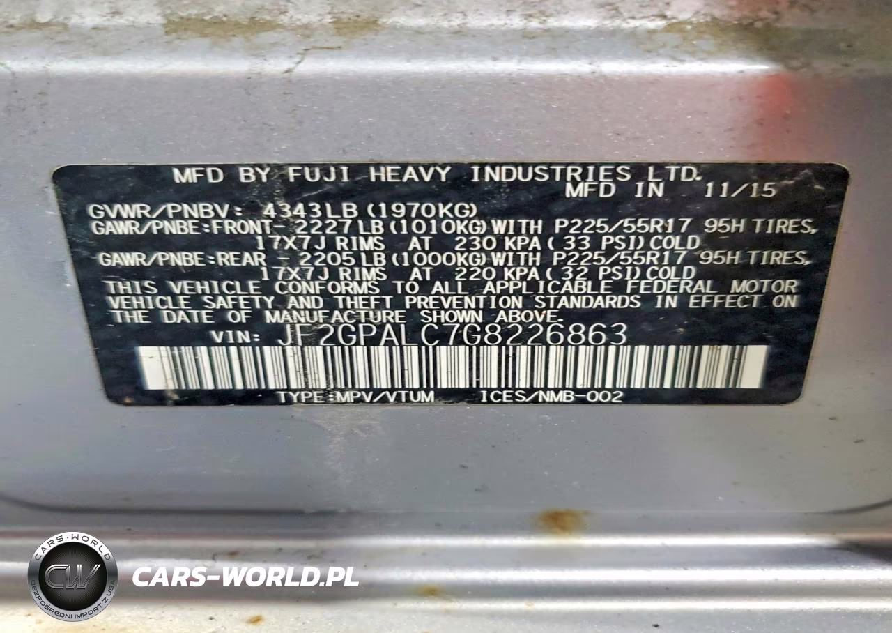 2016 Subaru Crosstrek Limited VIN:JF2GPALC7G8226863 - 13