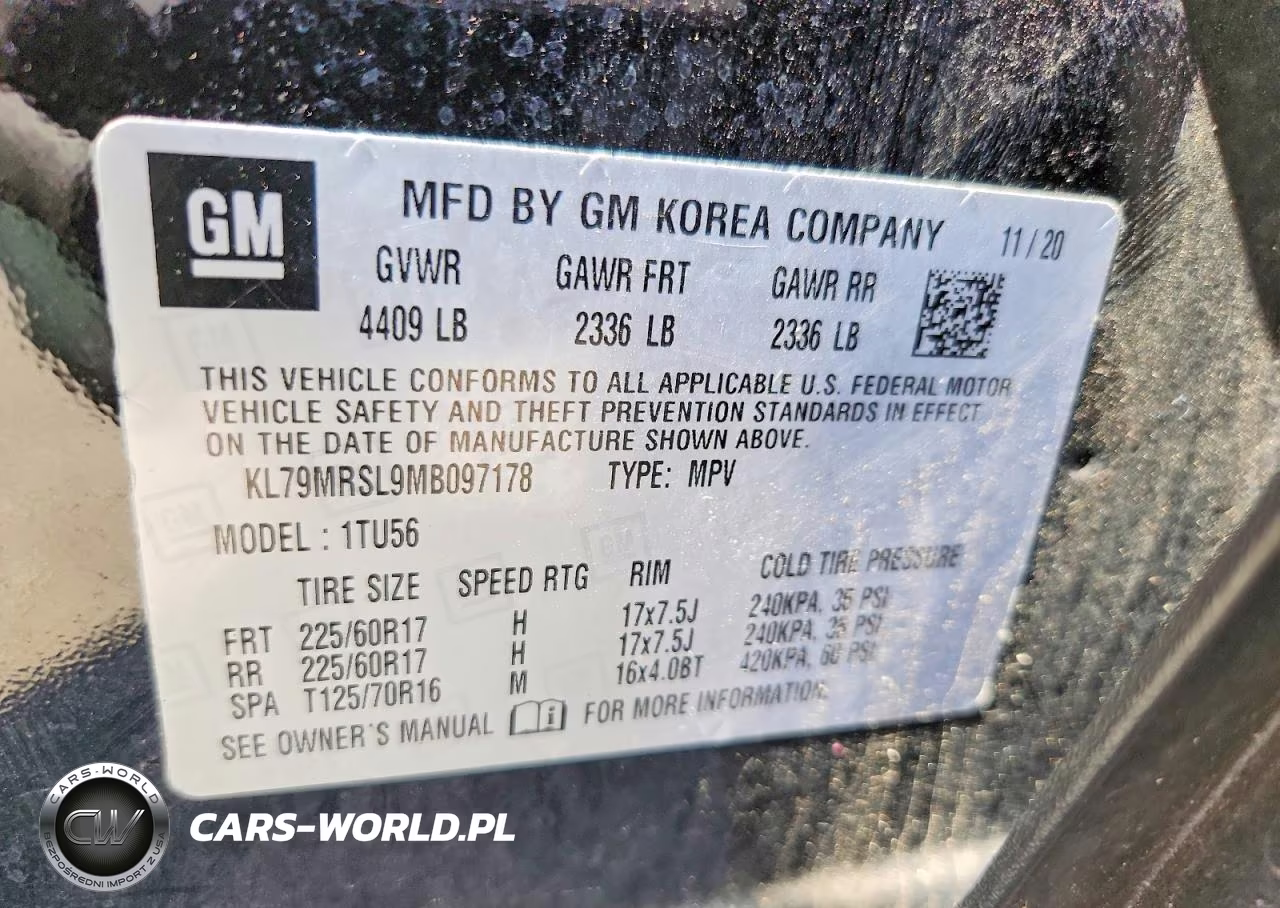 2021 Chevrolet Trailblazer Lt VIN:KL79MRSL9MB097178 - 14