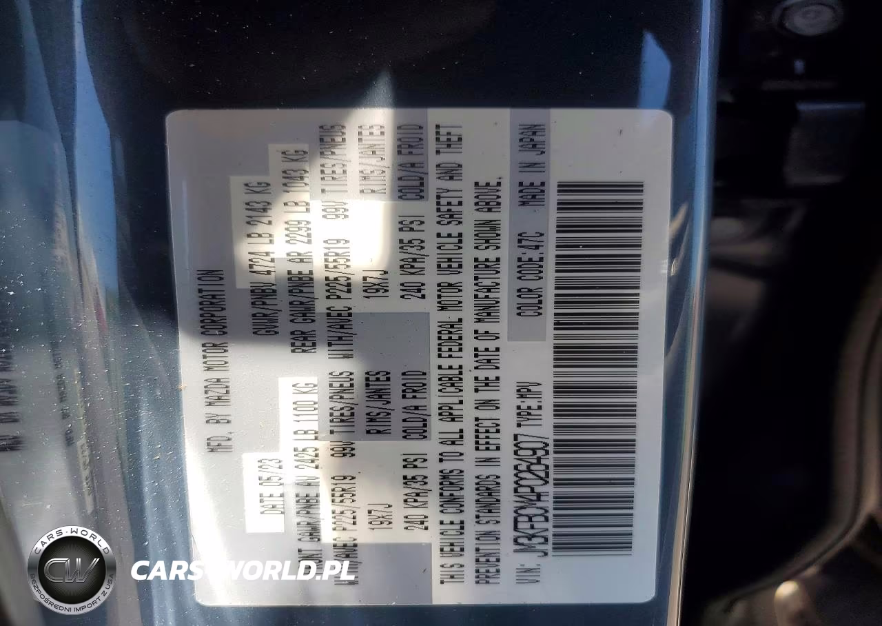 2023 Mazda Cx-5 Preferred VIN:JM3KFBCM4P0264907 - 13