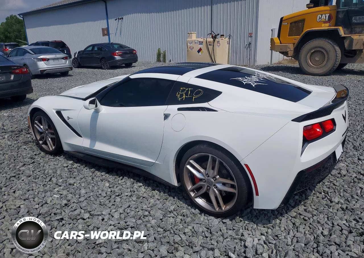 2017 Chevrolet Corvette Stingray Z51 2Lt VIN:1G1YK2D79H5100248 - 2