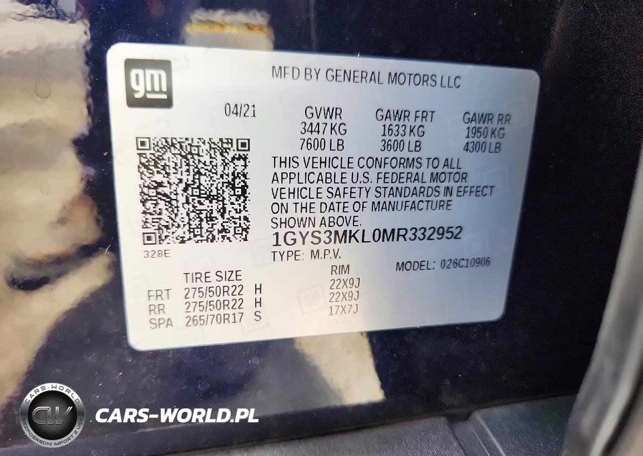 2021 Cadillac Escalade Esv Premium Luxury Platinum VIN:1GYS3MKL0MR332952 - 14
