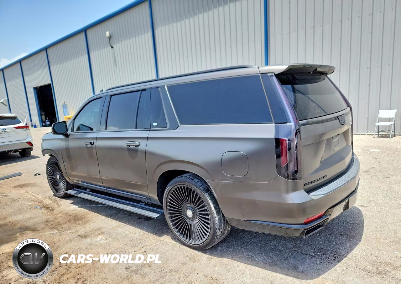 2021 Cadillac Escalade Esv Premium Luxury Platinum VIN:1GYS3MKL0MR332952 - 2