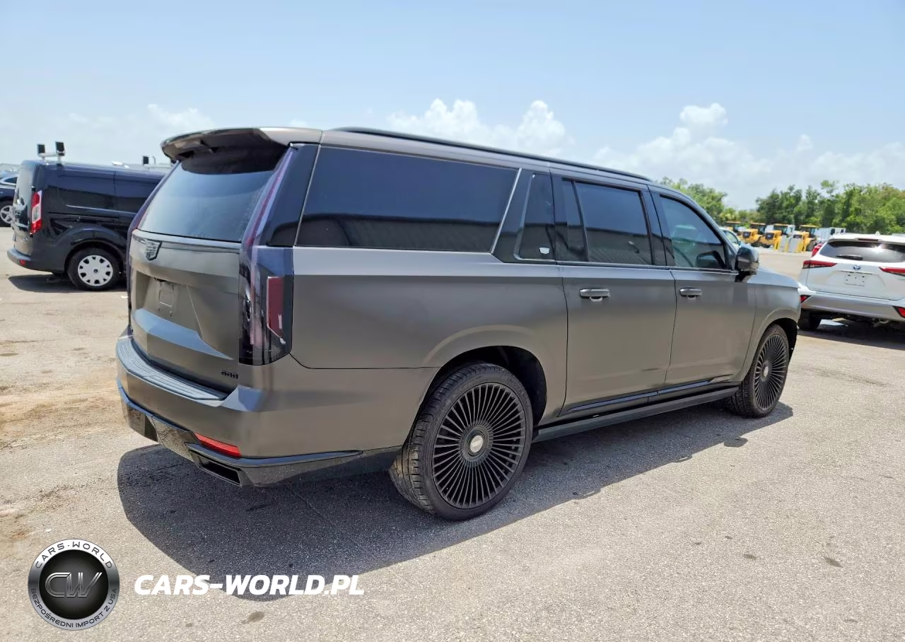 2021 Cadillac Escalade Esv Premium Luxury Platinum VIN:1GYS3MKL0MR332952 - 3