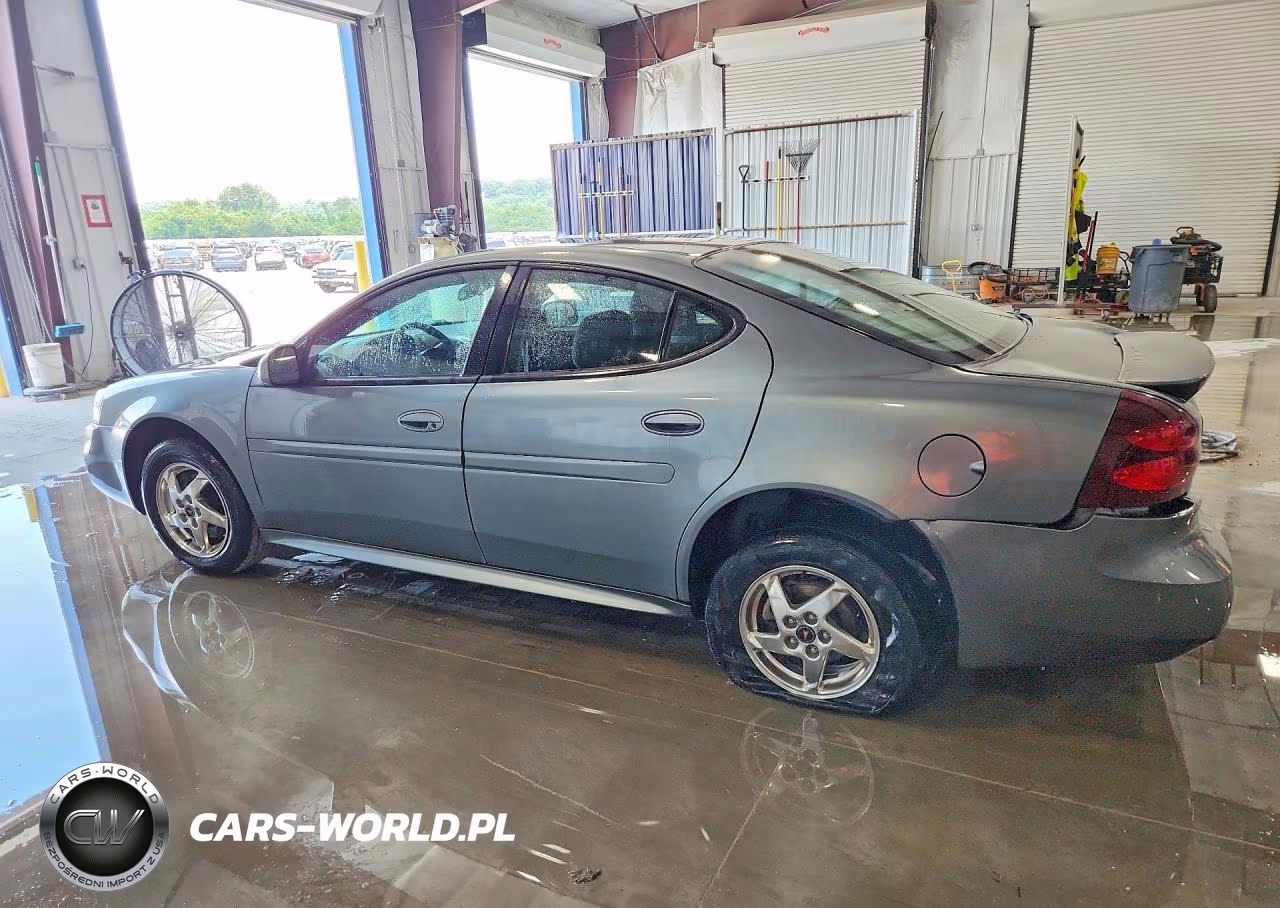2004 Pontiac Grand Prix Gt2 VIN:2G2WS522041292537 - 2