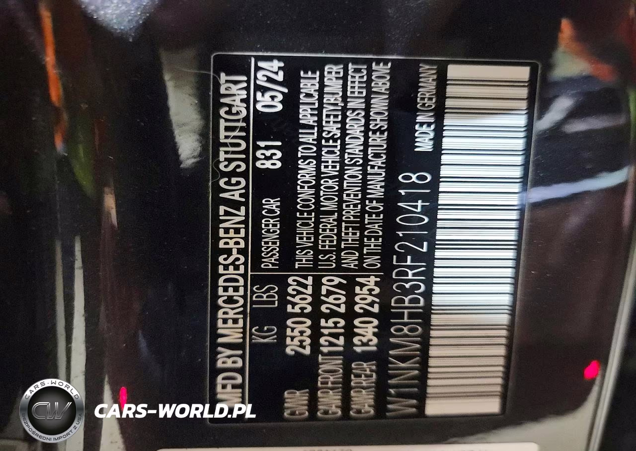 2024 Mercedes-Benz Glc 43 4Matic Amg VIN:W1NKM8HB3RF210418 - 13