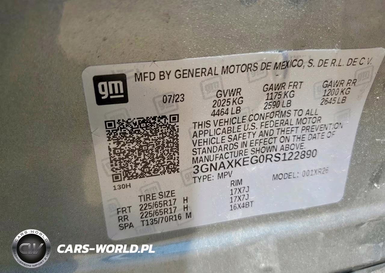 2024 Chevrolet Equinox Lt VIN:3GNAXKEG0RS122890 - 13