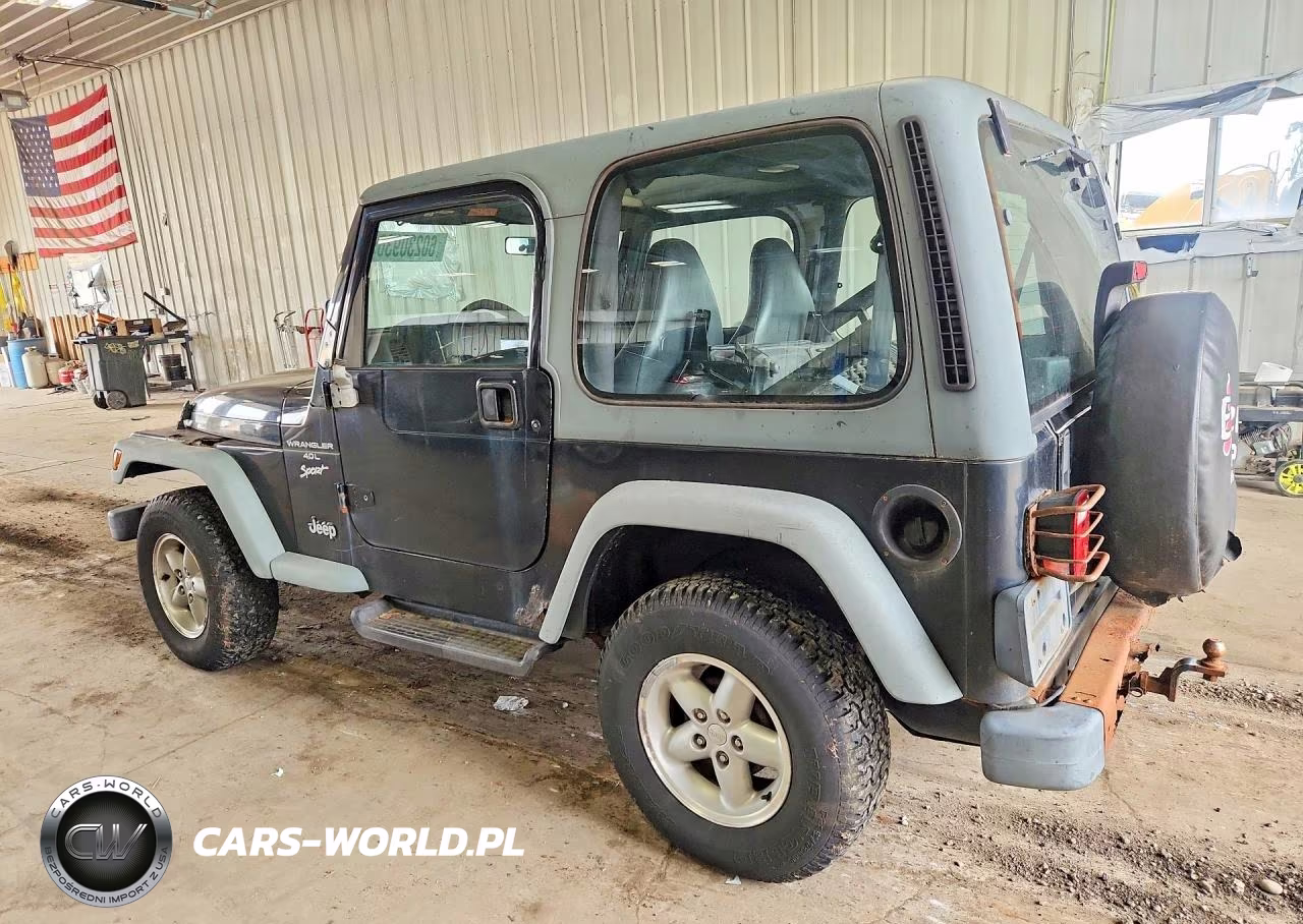 1999 Jeep Wrangler - Tj Sport VIN:1J4FY19S0XP471865 - 2
