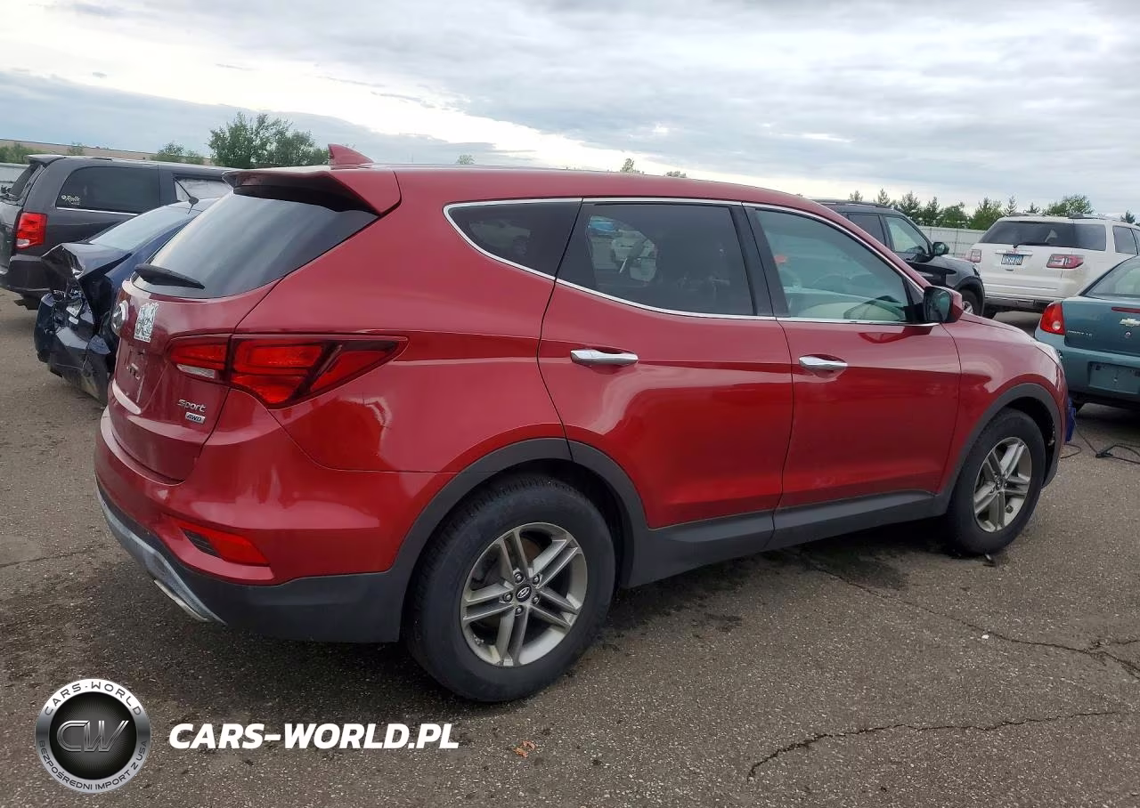 2017 Hyundai Santa Fe Sport 2.4L VIN:5XYZTDLB8HG394954 - 3