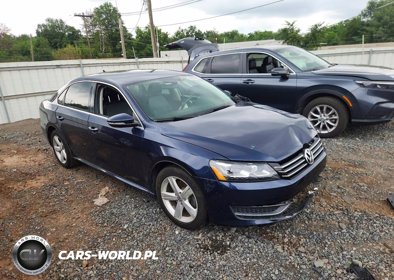 2012 Volkswagen Passat Se VIN:1VWBP7A39CC090075 - 4