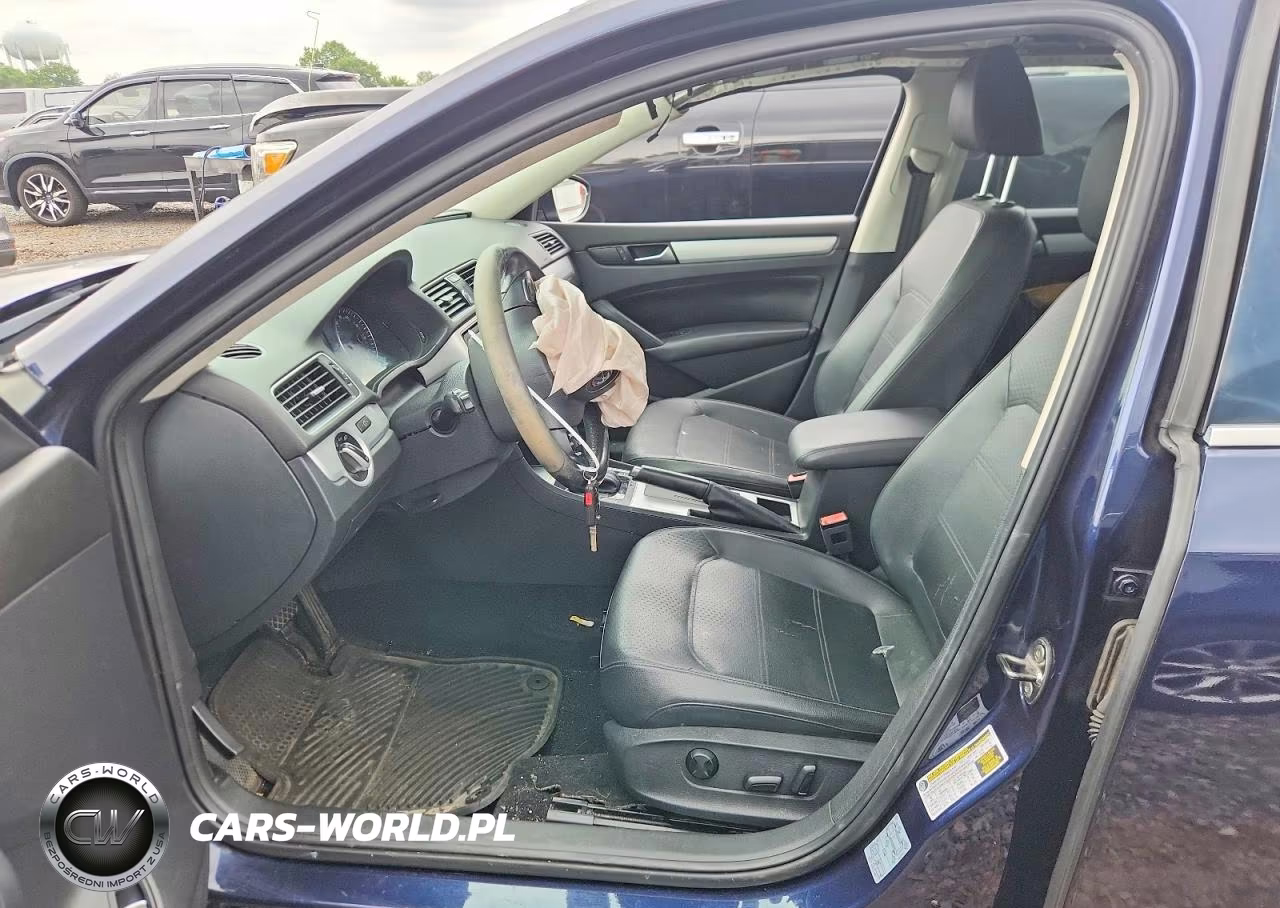 2012 Volkswagen Passat Se VIN:1VWBP7A39CC090075 - 7