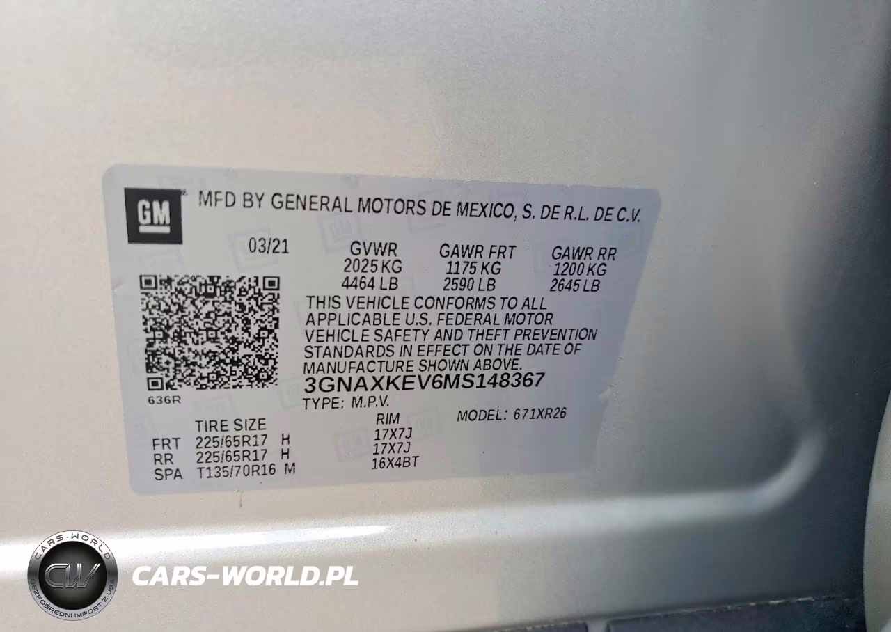 2021 Chevrolet Equinox Lt VIN:3GNAXKEV6MS148367 - 12