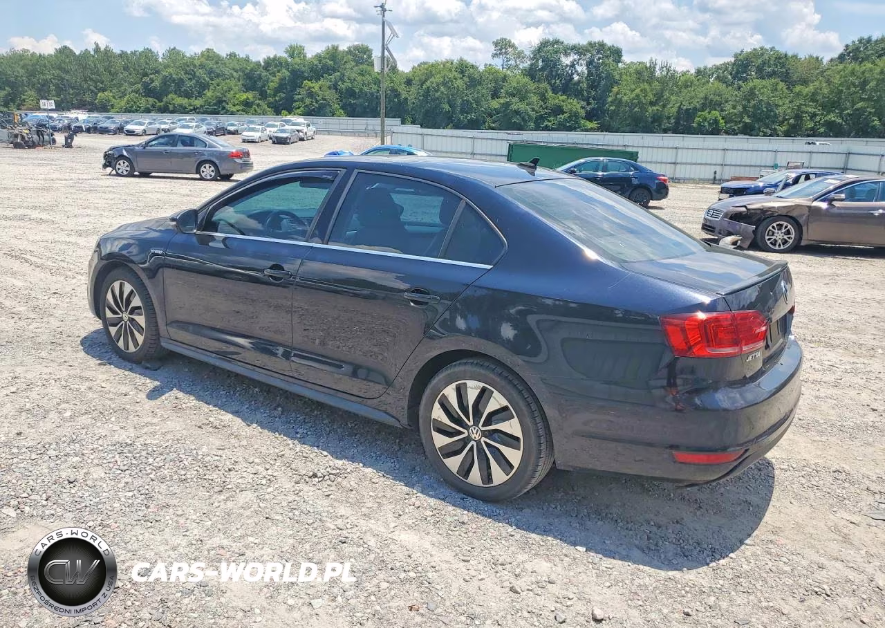 2013 Volkswagen Jetta Hybrid VIN:3VW637AJXDM225981 - 2