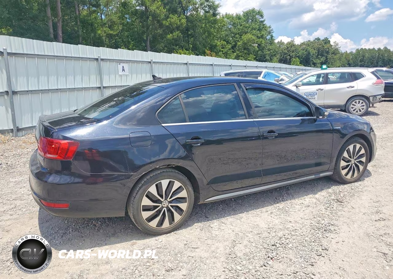 2013 Volkswagen Jetta Hybrid VIN:3VW637AJXDM225981 - 3
