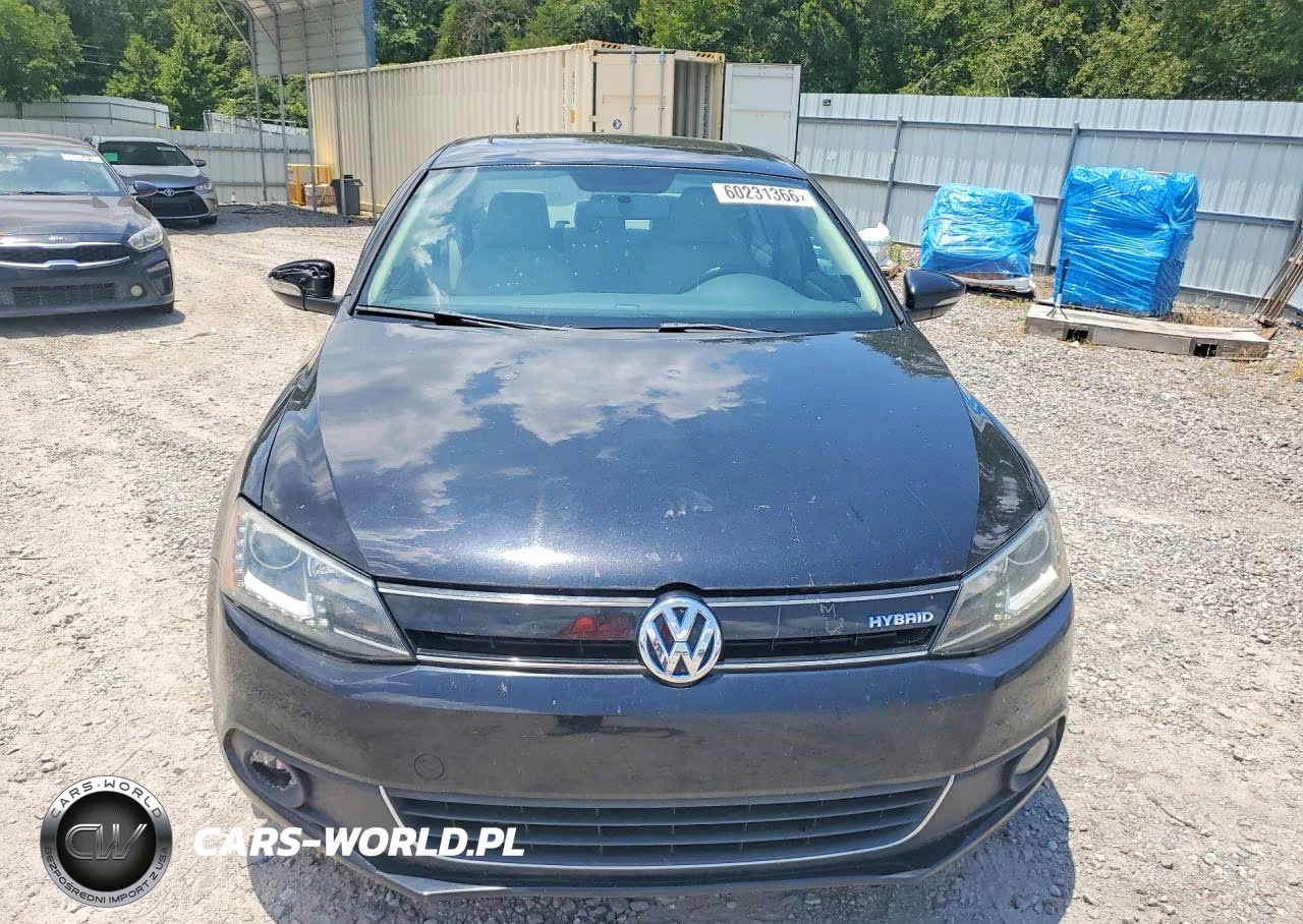 2013 Volkswagen Jetta Hybrid VIN:3VW637AJXDM225981 - 5
