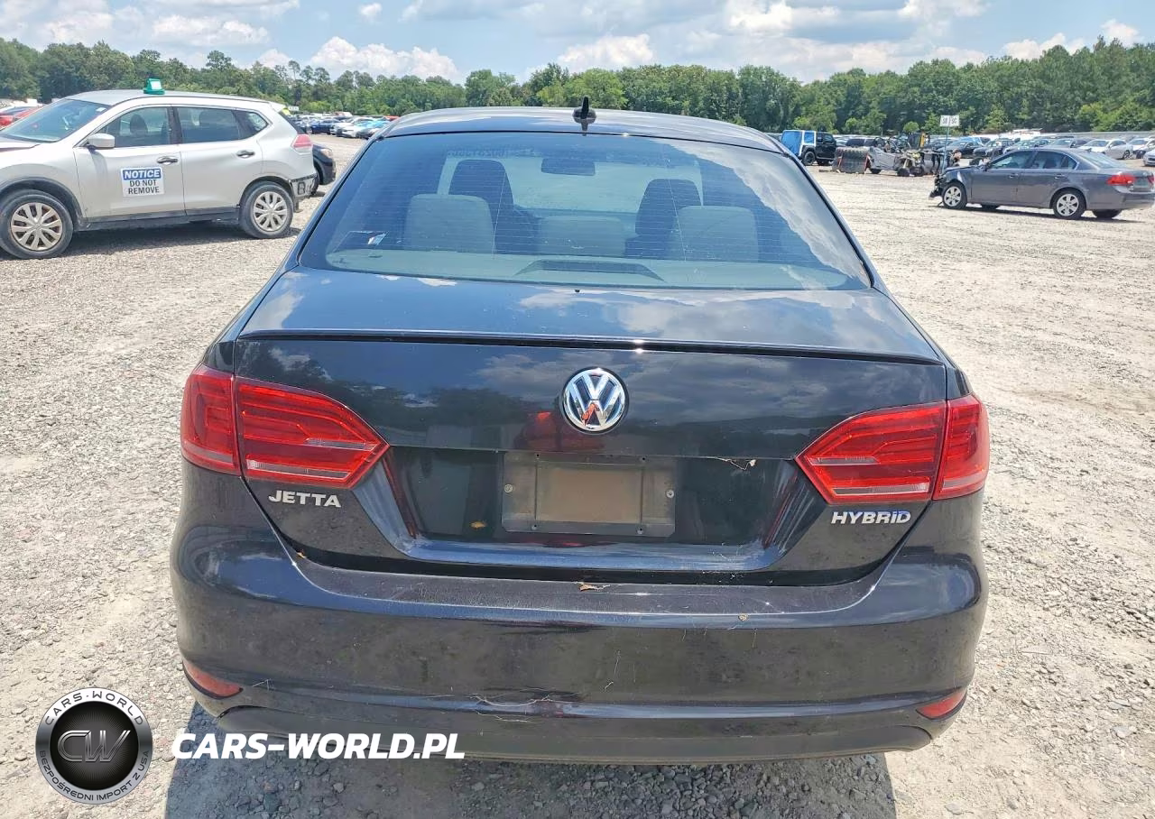 2013 Volkswagen Jetta Hybrid VIN:3VW637AJXDM225981 - 6