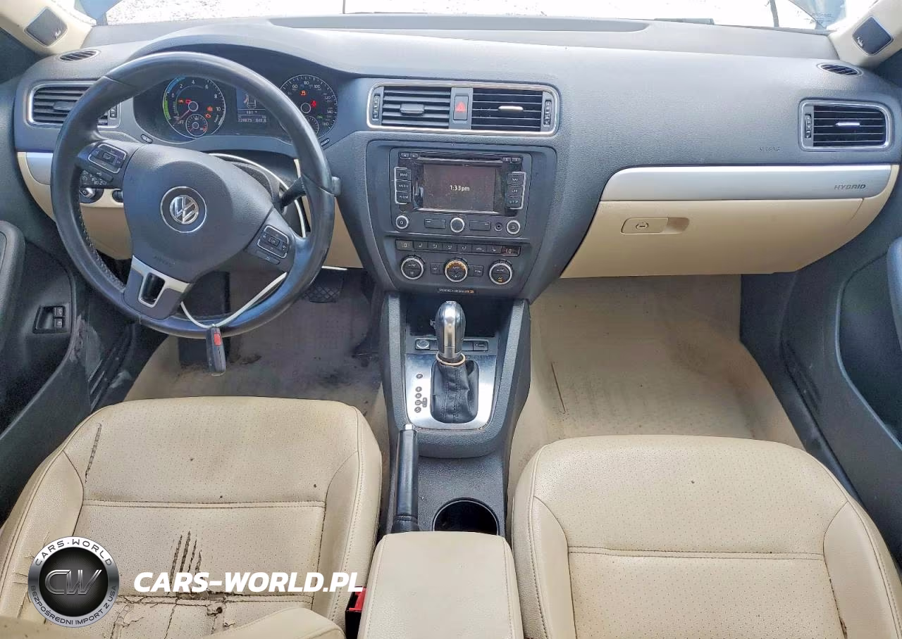 2013 Volkswagen Jetta Hybrid VIN:3VW637AJXDM225981 - 8